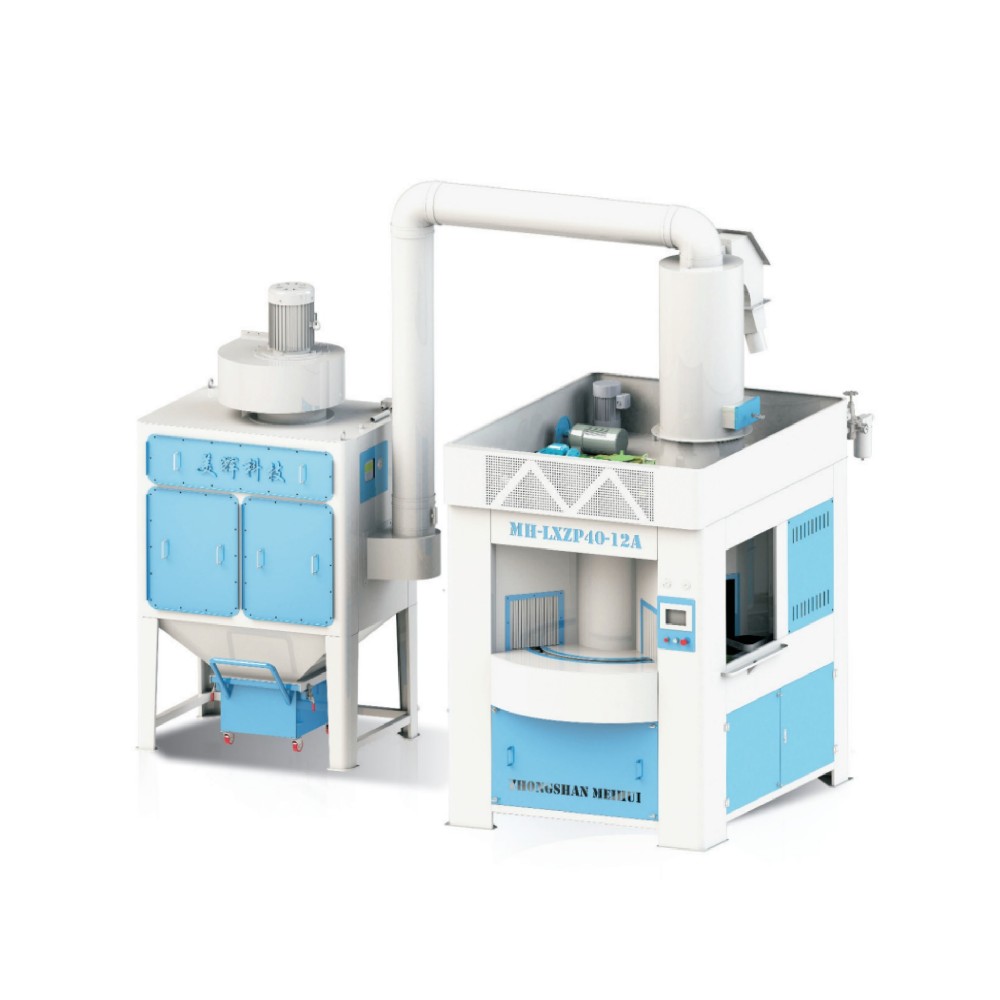 連續轉臺式噴砂機